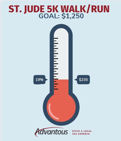 #TeamAdvantous is fundraising for the St. Jude Walk/Run this September to make memories and support a vital mission during Childhood Cancer Awareness Month. Your donation can help us reach our goal and contribute to the life-saving work at <a href="/StJude/">St. Jude</a>.