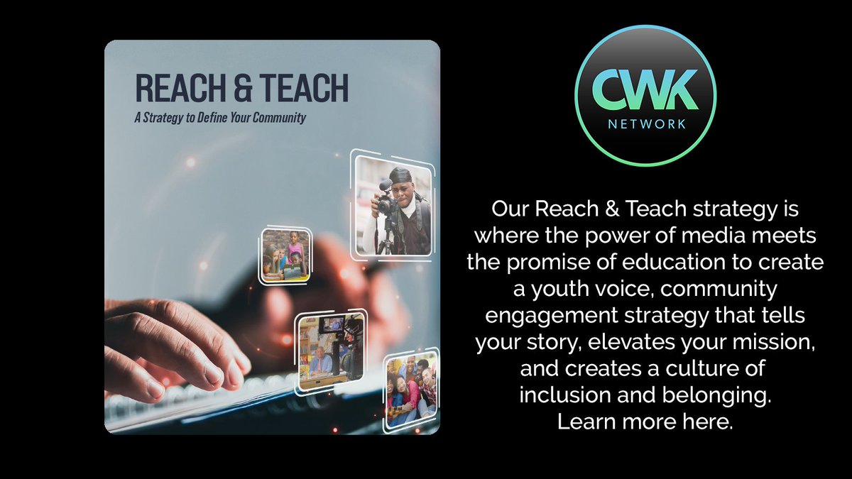 #ReachandTeach
#PowerofMedia
#PromiseofEducation
cwknetwork.com/contact-us/