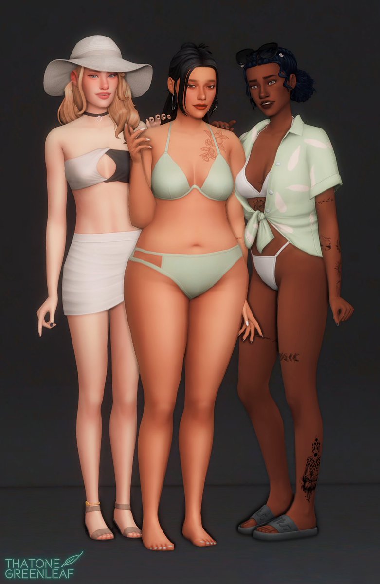 that1greenleaf's tweet image. thanks @EA for the kit code! the sage green swatches are EVERYTHING! 🩴🍃🤍#EApartner
-
@TheSims #PoolsideSplashKit #ShowUsYourSims #TS4 #TheSims4