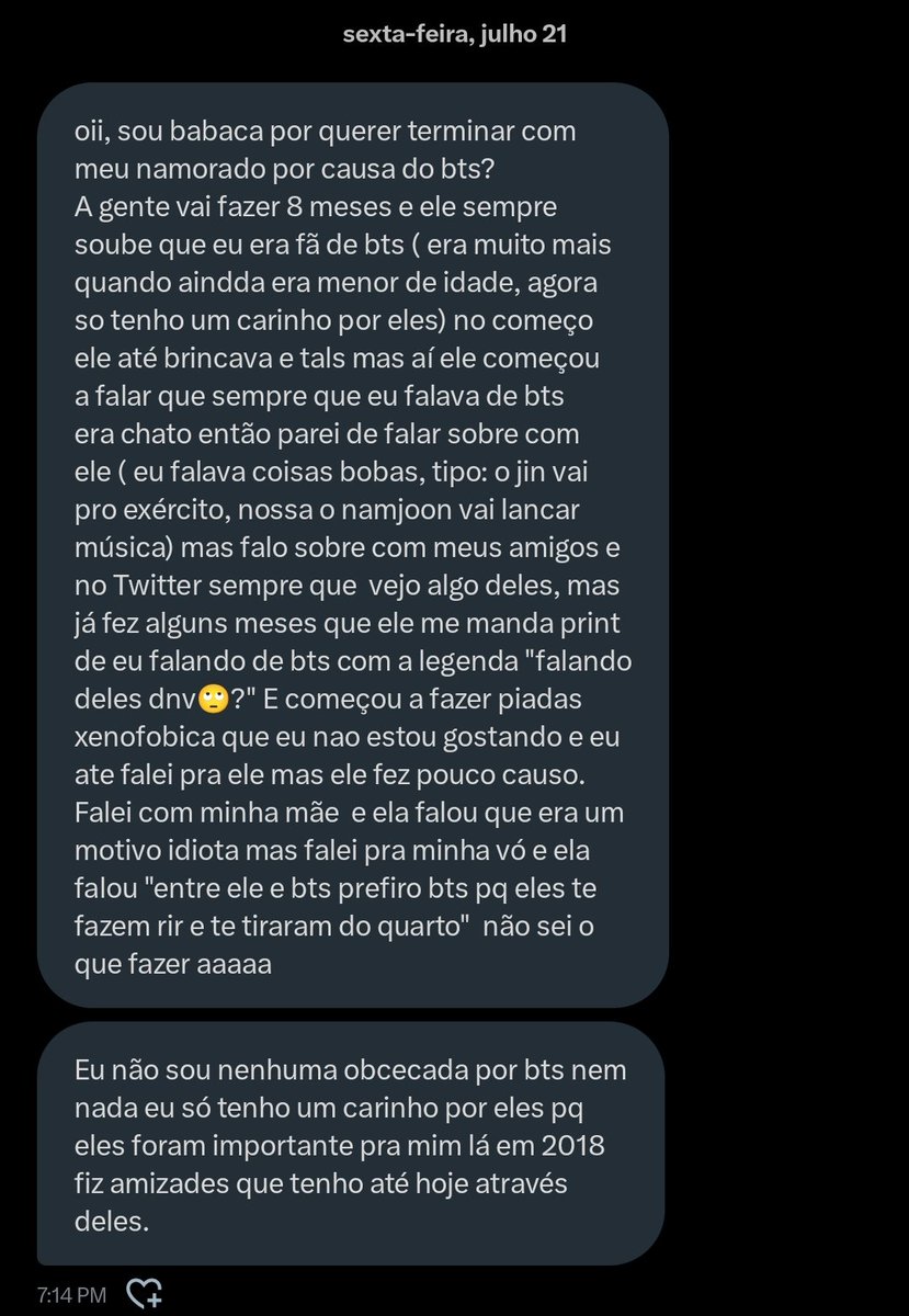 eusobabaca's tweet photo. Gente imagina terminar por causa do BTS https://t.co/yOY7TRqDXu