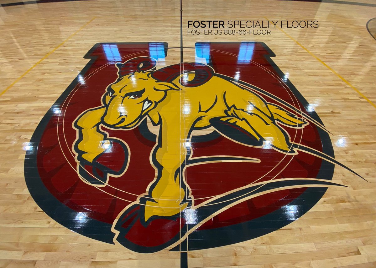 FosterFloors's tweet photo. #tbt to Harding University High School located Charlotte, NC! We can't get over how '๐ณ๐ข๐ฎ-๐ต๐ข๐ด๐ต๐ช๐ค' their @RobbinsSurfaces Bio-Channel Star floor looks!!๐๐ท
#ThrowbackThursday #Harding #university #highschool #rams #robbins #robbinsexclusivedealer #biochannel #star https://t.co/p85qHZxVPG