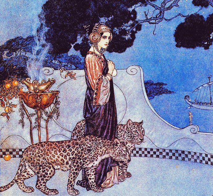 ☽ 𝕬𝖘𝖙𝖊𝖗𝖔𝖎𝖉'𝖘 𝕬𝖓𝖔𝖓𝖞𝖒𝖔𝖚𝖘 ☾   

⬷𝕮𝖎𝖗𝖈𝖊⤐

Energy is currency &amp; Circe was one of the first true alchemists bending people &amp; things to her will. Asteroid Circe (# 34) guides you towards the path of becoming a powerful &amp; versatile enchantress... 1/5 ღ