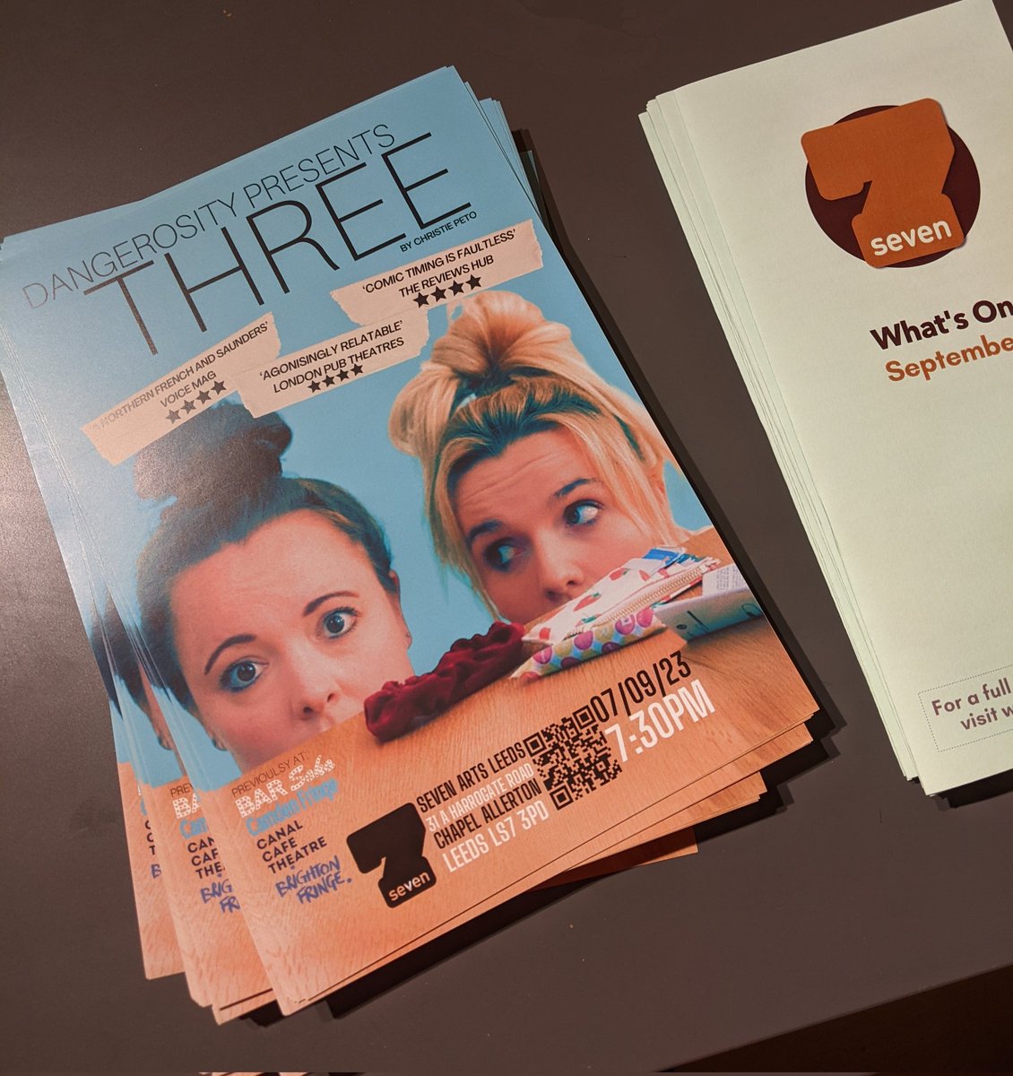 Saw <a href="/Dangerosity101/">Dangerosity</a>'s 'Three' tonight and we reaaally enjoyed it! Charming, funny, relatable and beautifully written ✨

You can catch it still in Birkenhead and Oxford 🥳