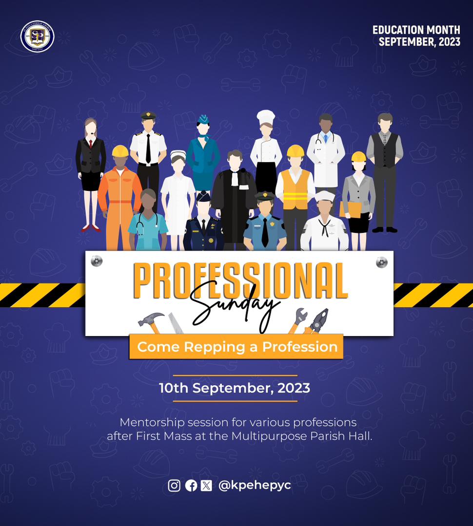 officialkpehe's tweet photo. "Embrace your profession as a source of pride, for the work you do plays a vital role in shaping a better future for all." 

#ProfessionalSunday
#EducationMonth
#SeptemberInKpehe https://t.co/SVlOHee6KG