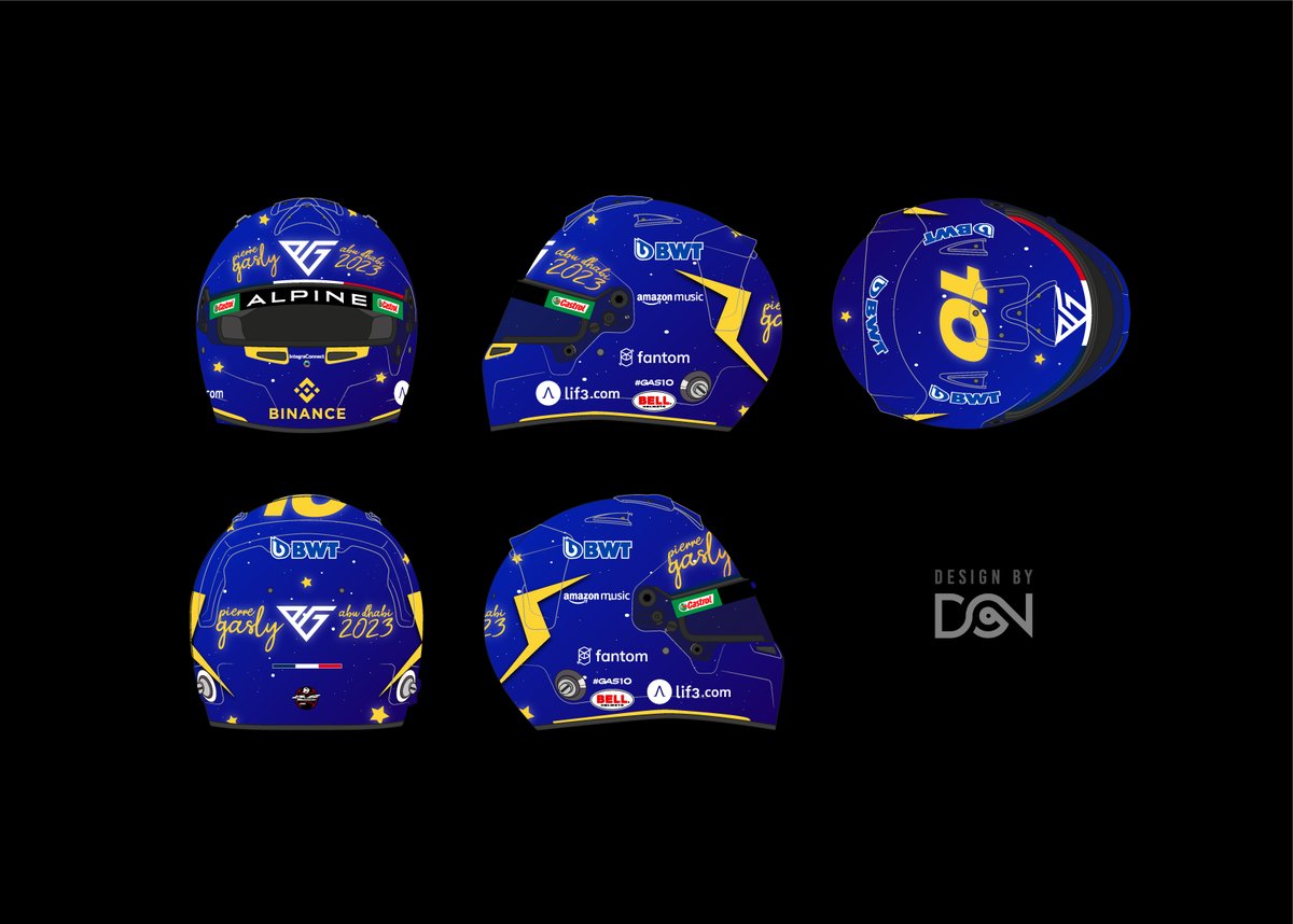 dozerix's tweet photo. 💓 It was a huge pleasure to join the contest of F1 Helmet Design Contest! @Binance #GASLYxBinance Good luck Pierre @PierreGASLY 🏎️💨 https://t.co/sdcTpg1L57