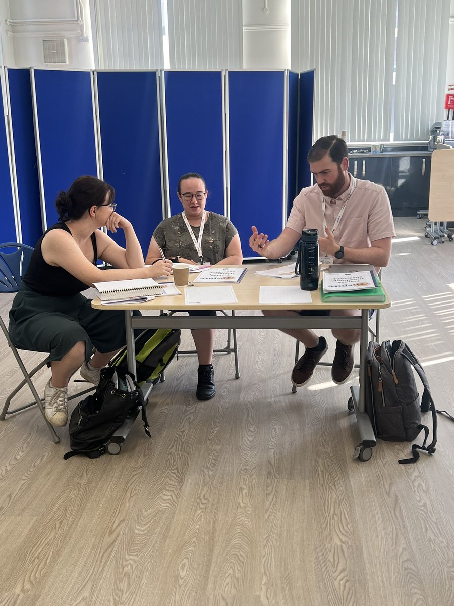 A warm welcome to our SCITT trainee teachers who attended their first training session today!

We are thrilled to have you on our ITT programme, embarking on this exciting journey towards becoming fully qualified teachers.

Let’s do this 👩🏼‍🏫 👨🏻‍🏫 

#ITT #GetIntoTeaching #Trainee