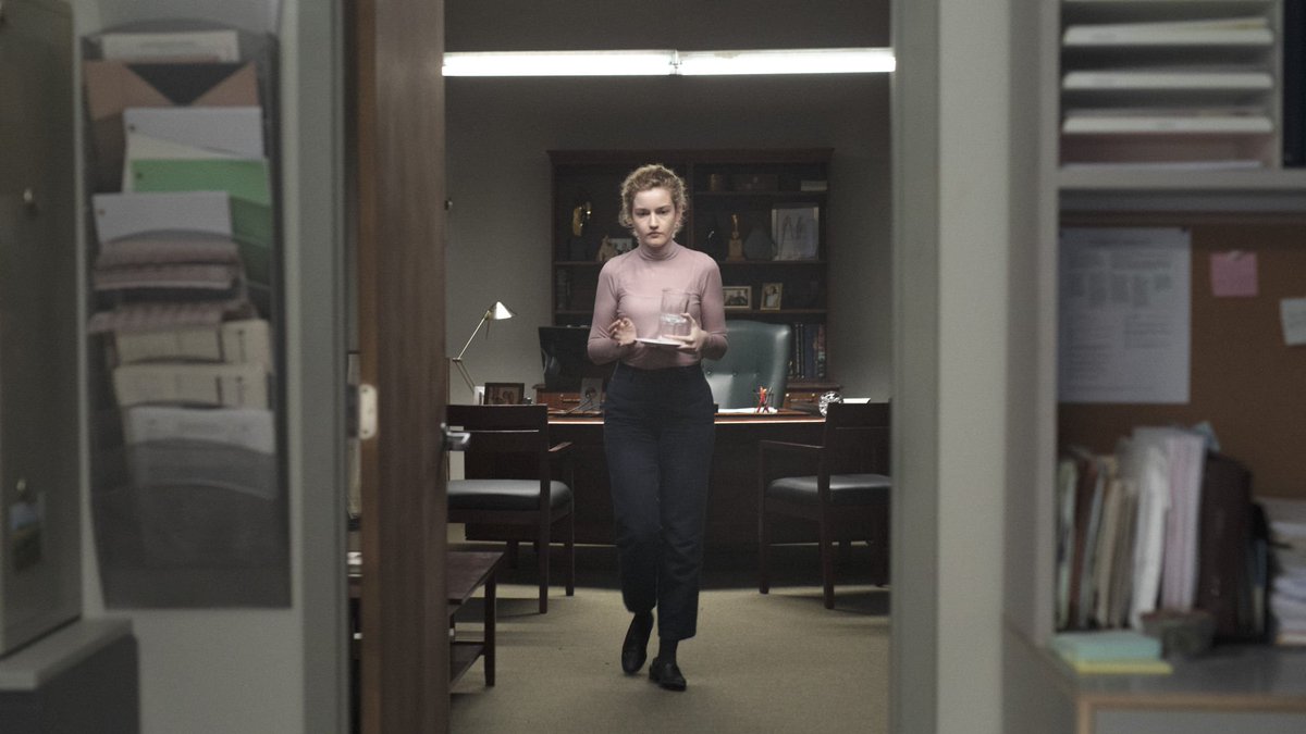 isaacfeldberg's tweet photo. Kitty Green's THE ASSISTANT, starring Julia Garner, is streaming on Max. One of the boldest, most unsparing films I've seen about toxic Hollywood power structures and the culture of complicity upholding them – which explains why the industry has ignored it. You shouldn't. https://t.co/fyA42cbC1A