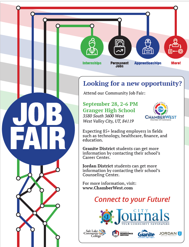 Hey, @TaylorsvilleHS students and families! JOB FAIR!! Check out this great opportunity to find a JOB! See attached flyer. @TvilleUT @Tville_teams