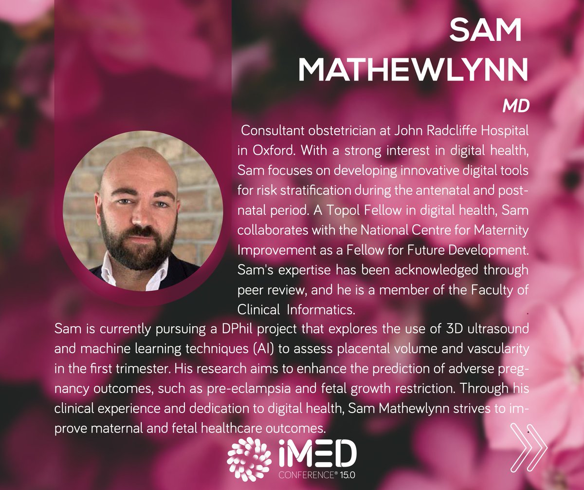 SPEAKERS | Scientific Lectures - Materno-Fetal

The early stages of life are fundamental for the health of a person!

Get new insights on the Materno-Fetal area with these amazing panel of speakers: Nuno Clode, <a href="/NeenaModi1/">Neena Modi</a>, <a href="/SamMathewlynn/">Sam Mathewlynn</a> and Teresa Loureiro.

#iMedConference15