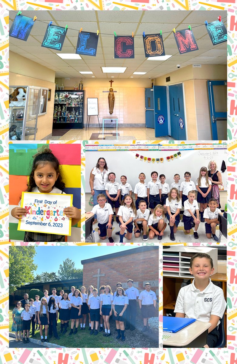 SCSschoolnj's tweet photo. First Day of School!

#SCSSTRONG #SCSnj #weareSCS #scsnj20232024 #GOSAINTS #cedargrovenj https://t.co/zSxlOiYoLD