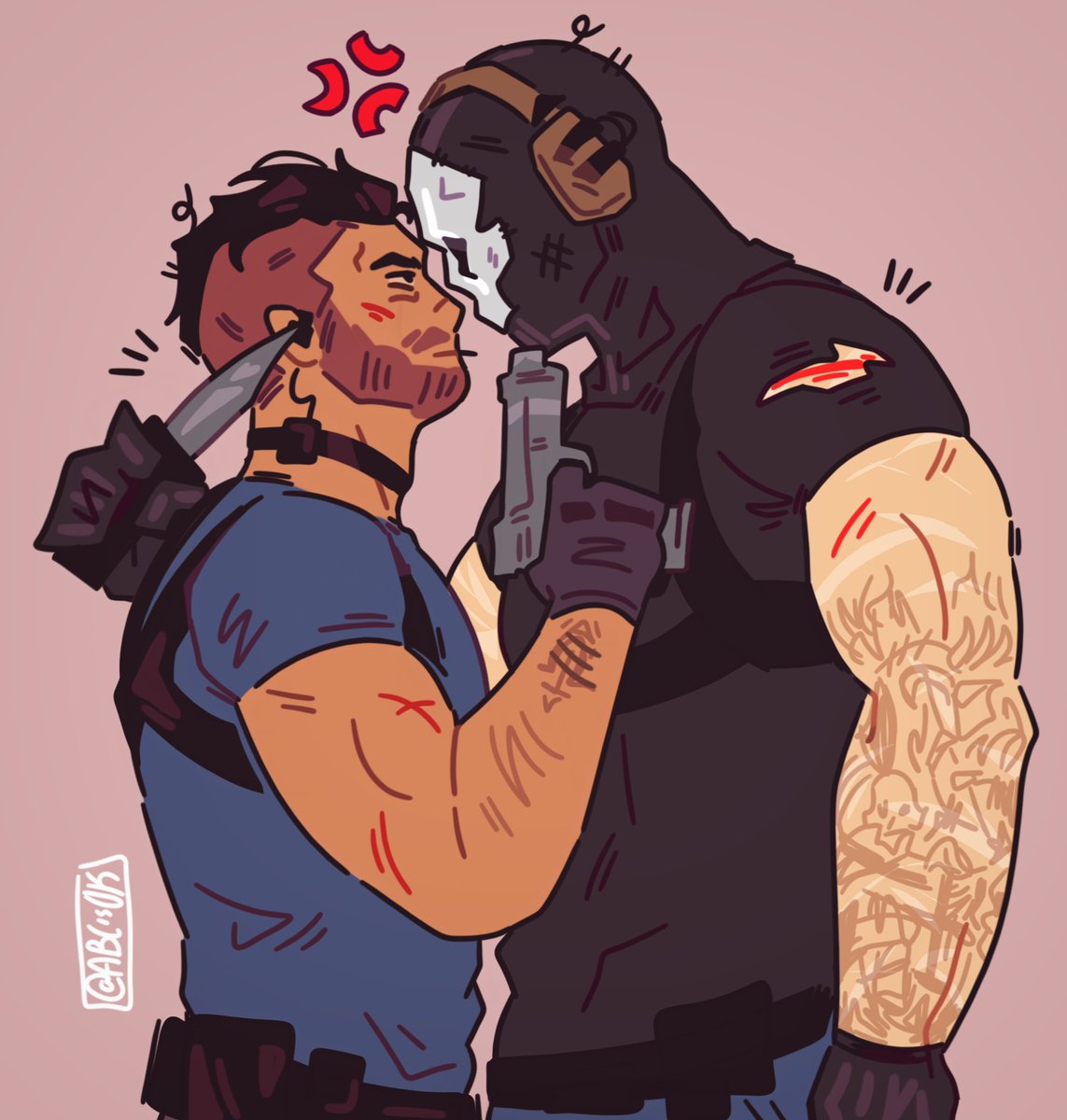 ABCisOK's tweet photo. first met ⛓️🖤🔪 #soapghost #codmw https://t.co/v6kHr1oVQe