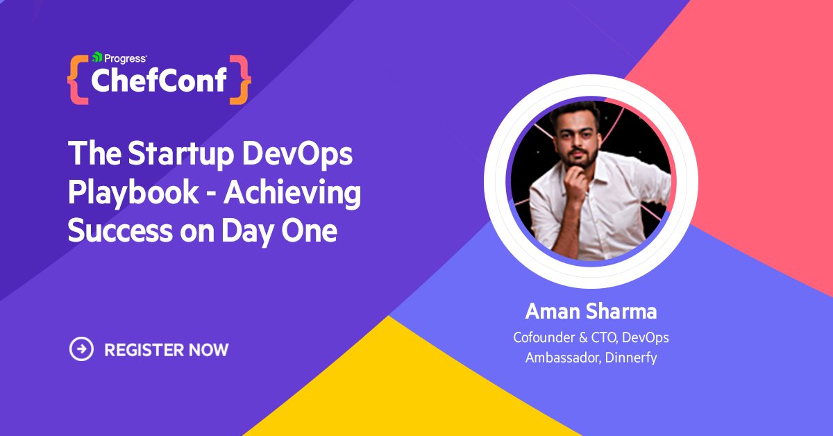 chef's tweet image. Elevate your DevOps skills at #ChefConf23, Munich! 

To gain a competitive edge, secure your spot now: prgress.co/46X7ASQ

#configurationmanagement #ChefConfMunich #devopsautomation