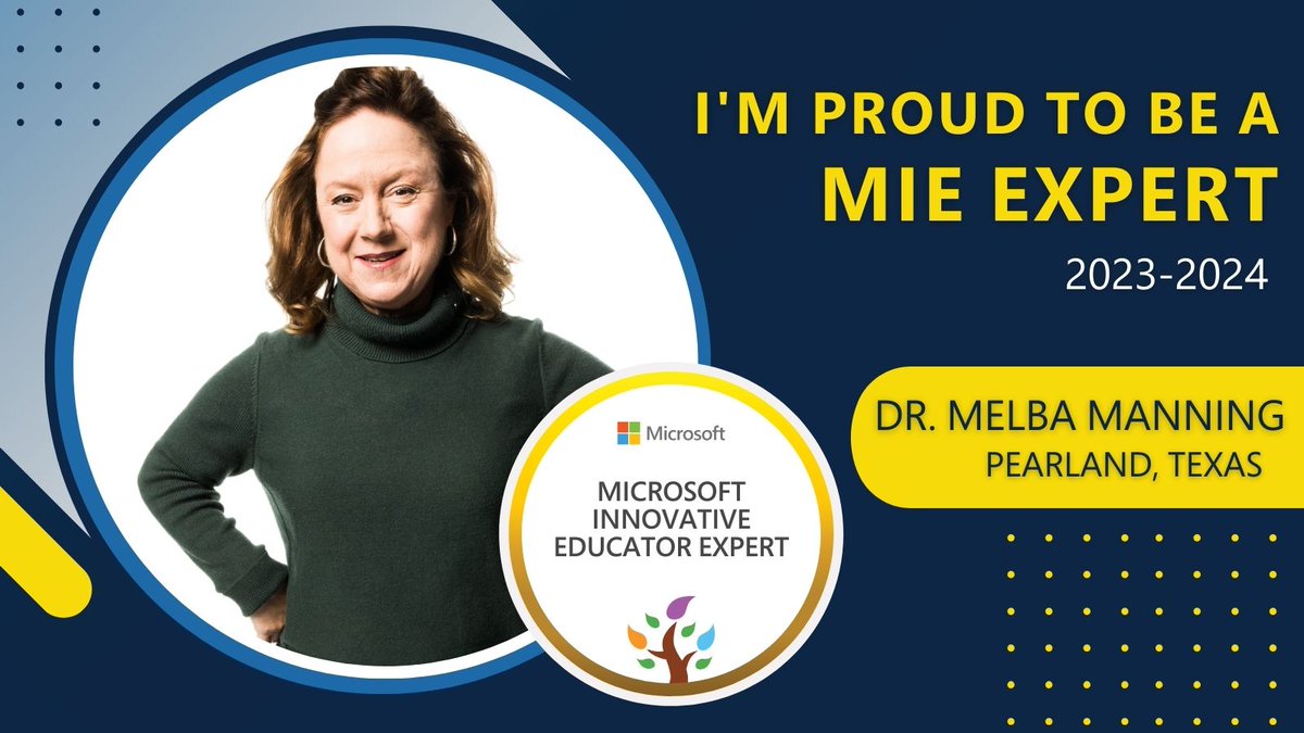 Melba Gilbert Manning, EdD tweet media