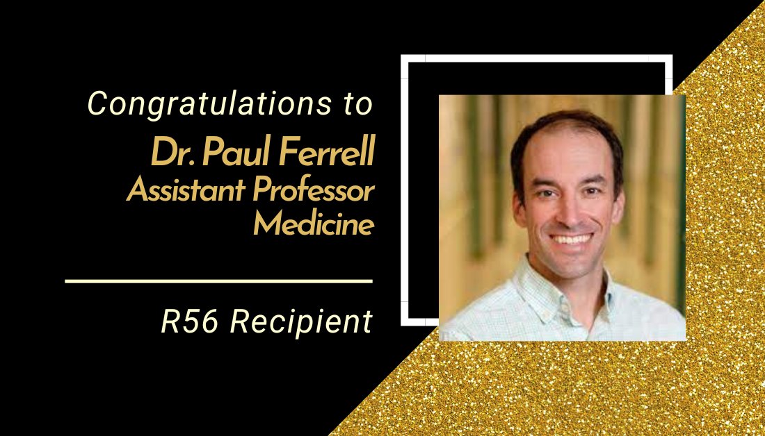 Congratulations to Dr. @FerrellLabVUMC, Assistant Professor of @VUMC_Medicine, on his R56 from @NIDDKgov: Delineating Drivers of Inflammation and Progression in Clonal Hematopoiesis. @VUMCHemOnc @VUMCHealth #EFSkudos