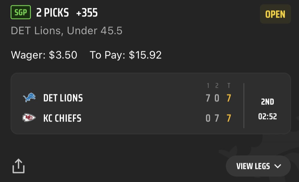 🚨THURSDAY NIGHT FOOTBALL🚨
          ‼️‼️‼️LIVE BET‼️‼️‼️
💯💯Tap in for a free money💯💯

#DraftKings  #TNF #ChiefsKingdom  #Lions