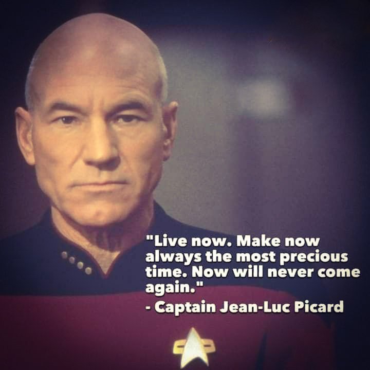 NikatheSunQueen's tweet photo. ....and NOW: a word from My favourite @StarTrek Captain.... 🖖🏾 #inshort #livelongandprosper #PatrickStewart #blastfromthepast #makeeverydaycount #takenothingforgranted #thefutureisnotpromised #begoodtooneanother #thepresentisagift #THISISIT #happyStarTrekday https://t.co/jYUJJ03dsY