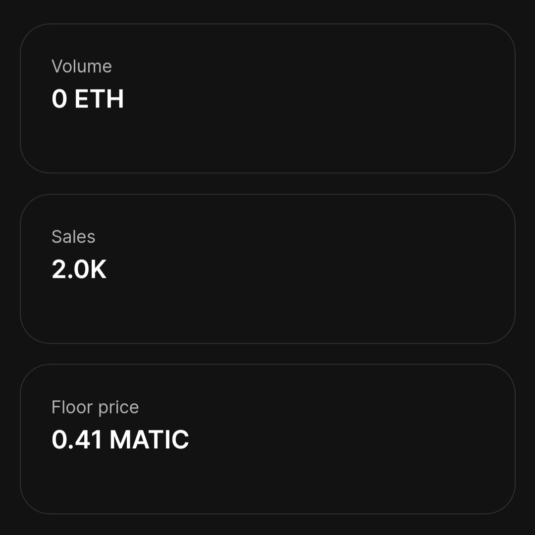 Degendevilz's tweet photo. π₯ We just hit 2K sales on Opensea π₯
Thanks a lot Devil Fam! π
Remember this month goal it's 10 Matic FP! We surely can get there!! π±
#PolygonCommunity #DegenDevils https://t.co/jnGgiYeKzh