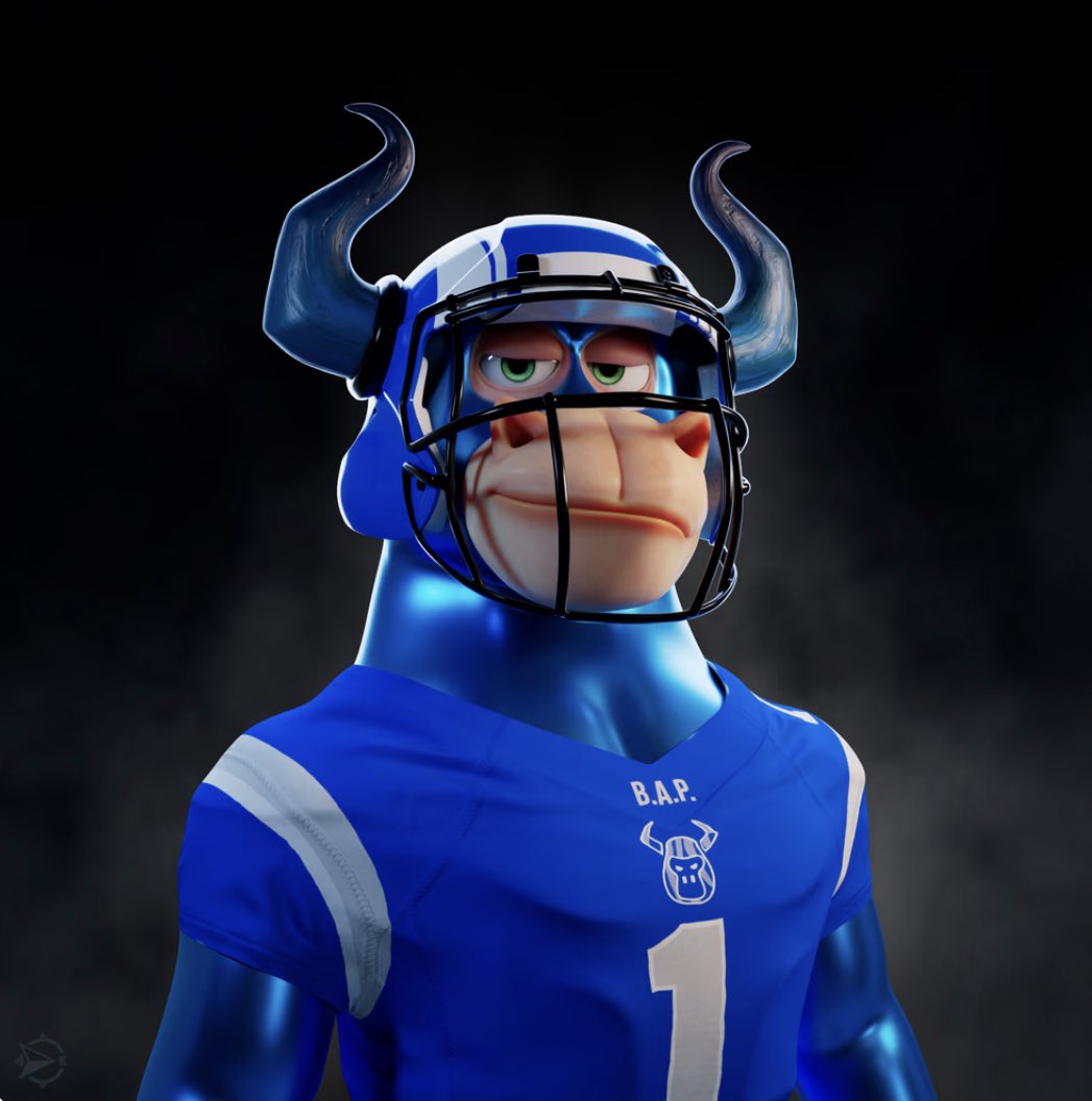 Digital_dad23's tweet photo. Ape Trait Of The Day: Football Season 

@BullsApesProj @AToD_BAP #LetsGoArgos @TorontoArgos #BAP #ApeTraitOfTheDay #TheConfigurator #BAPNation 

@Lew_Langer @JL2Tech @antmonge_x @TankMan33169 @OMGinaeth @fikinft @Shibskywalker https://t.co/Ic8fZQpkbs