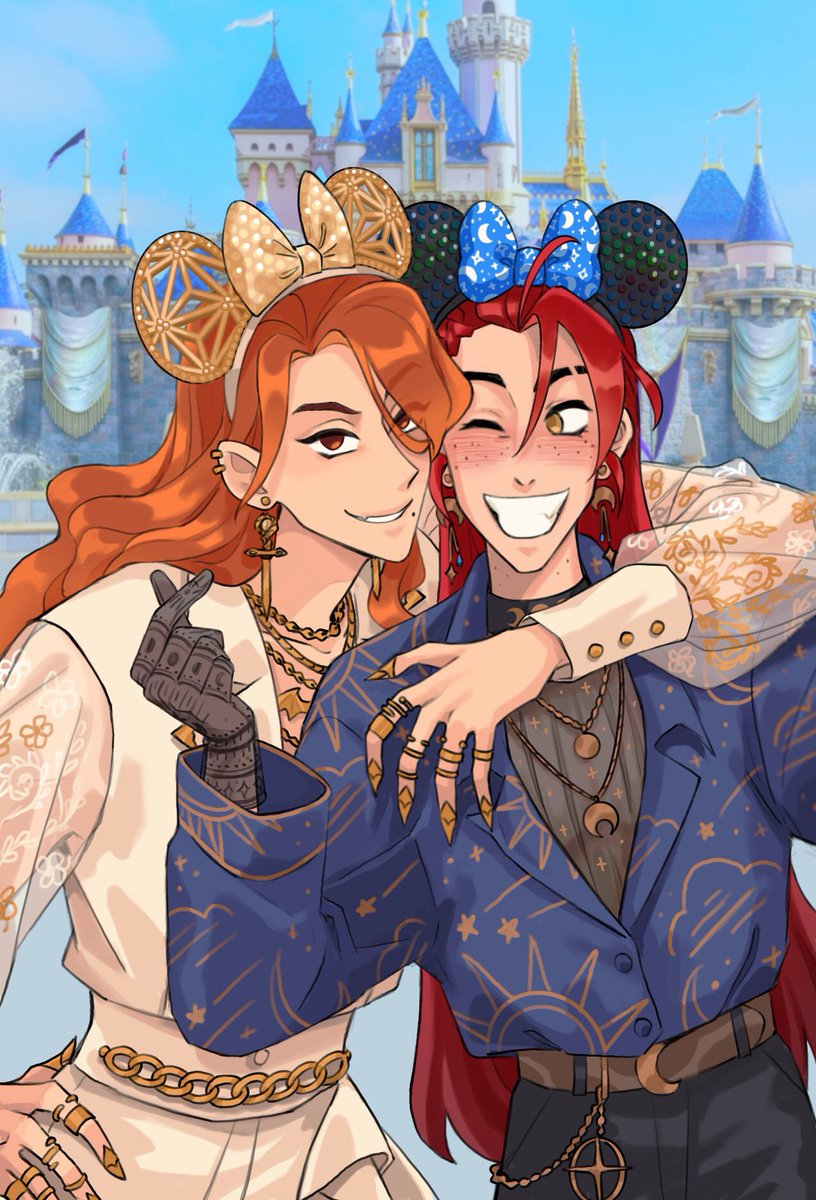 「d&amp;d (disneyland &amp; dragons) with 」|Σ(°ロ°) ginのイラスト