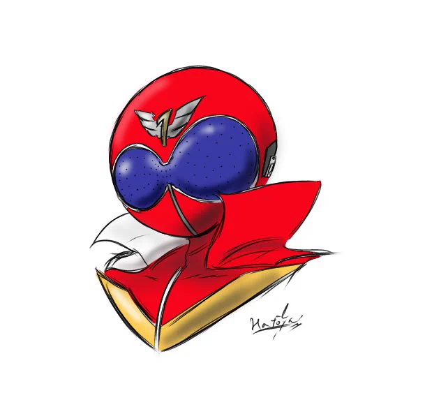 落書きアカレンジャー 