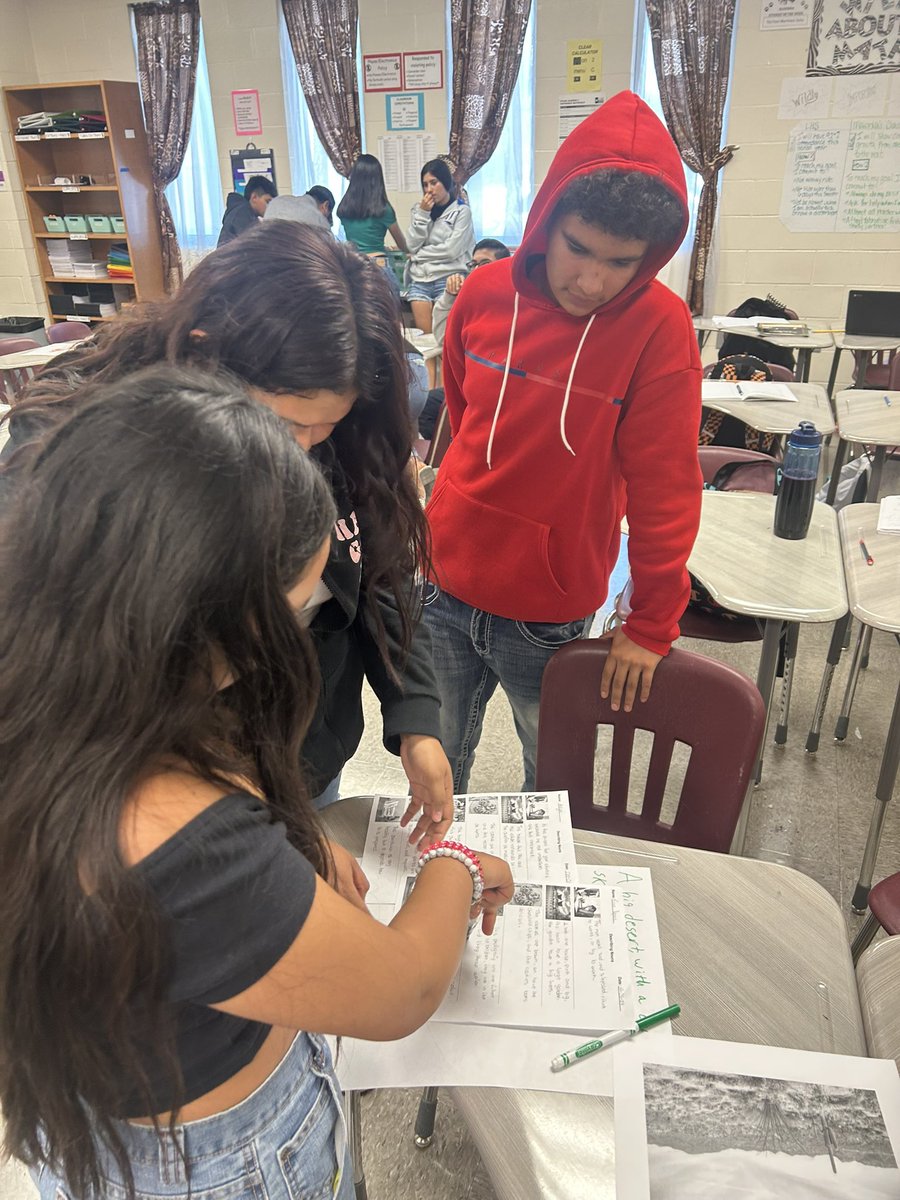 Using all four domains of language! Listening - Speaking - Reading and Writing with our gallery walk activity today! ❤️🤓📚📝 #LanguageLearning #GritandGanas #ExpeditionExceLLence