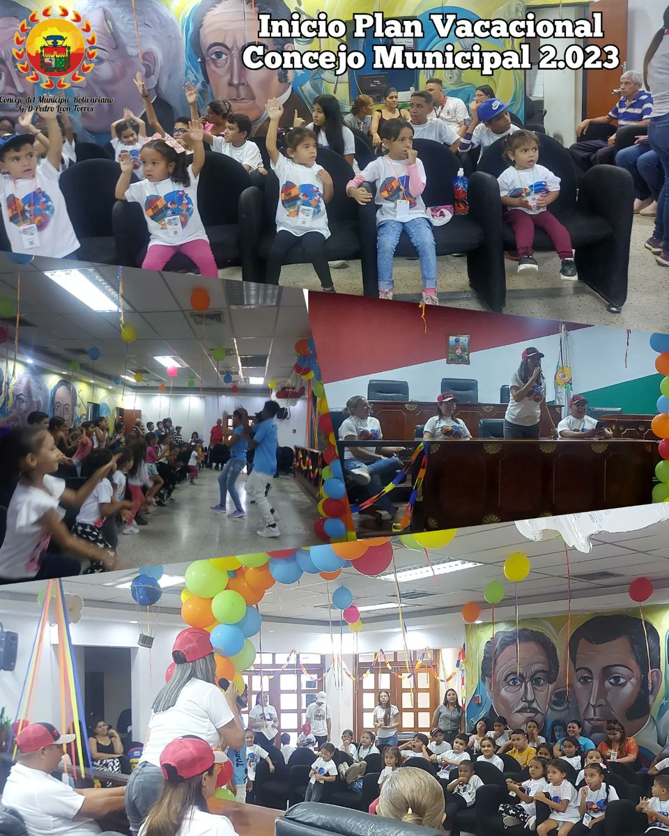 naillitcandanga's tweet photo. Dimos Inicio al Plan Vacacional 2.023 A los niños y niñas de los trabajadores y trabajadoras del @CMBTorres https://t.co/tEL6viN3Ue