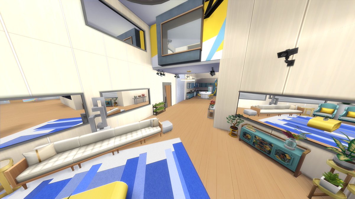 youfloppedbb's tweet photo. This has been a long project. I made the BB house in Sims 4! You can download it from my Gallery - simsxclare21 #BB25 #Sims4 https://t.co/VyOV1AAyIn
