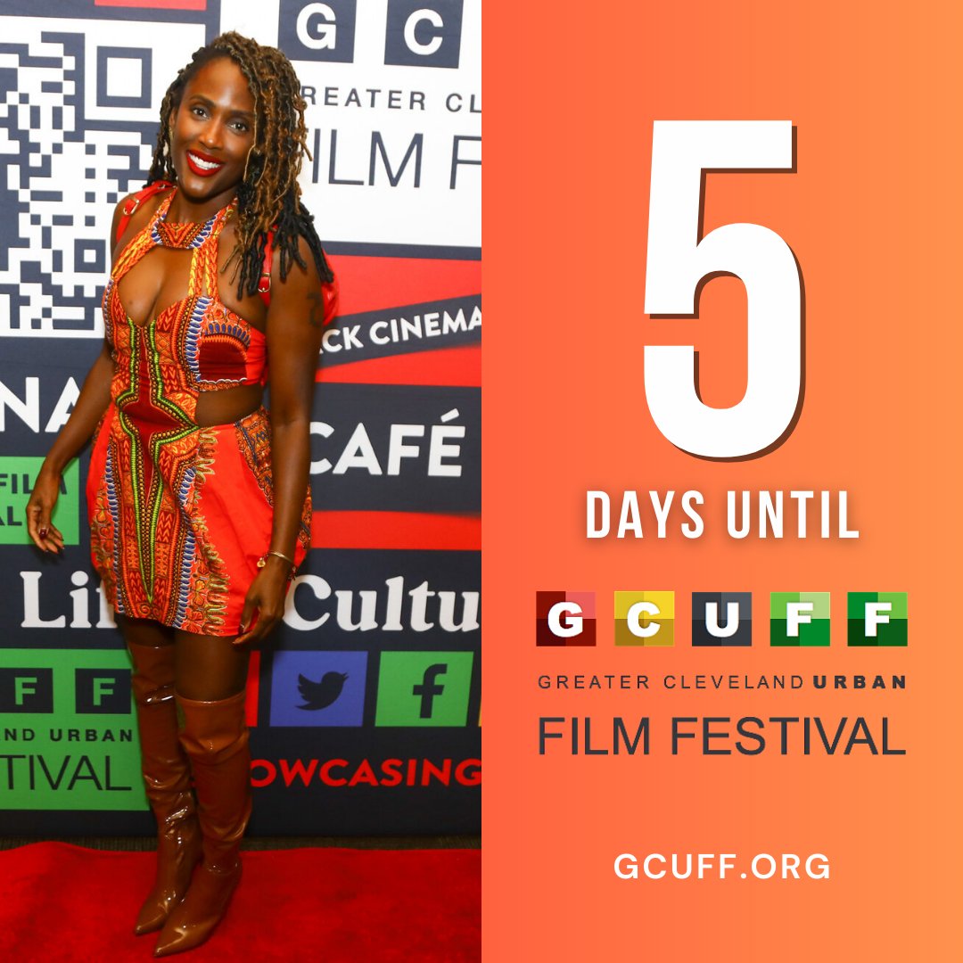 We're just 5 days away from the 12th Annual Greater Cleveland Urban Film Festival, September14-22, 2023. Dive into a world of cinematic wonders, diverse voices, and unforgettable stories. 🎥 Secure your tickets🎫 GCUFF.ORG

#GCUFF2023 #FilmFestival #Cleveland