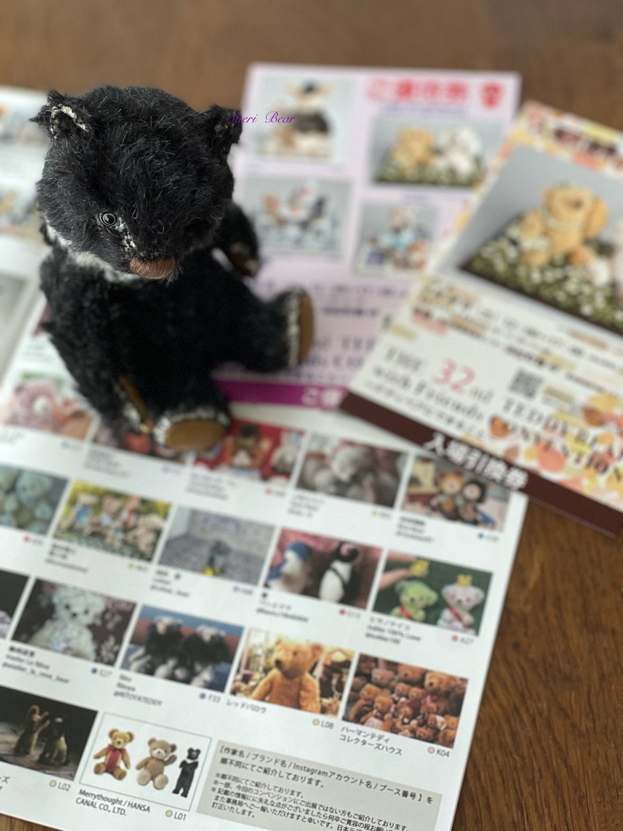 sae_oma's tweet photo. 9月30日(土) 1日だけのイベント
『第32回　ジャパン テディベアwith Friends コンベンション 』
at.都立産業貿易センター浜松町館4階
Saeri BearテーブルNo.B02
なぜかこの時期にモヘアをいじりたくなる
秋冬コレクション(⁉︎)第1号は、お目々がチャームポイントの不思議ちゃん(15cm)
連れて行くよ。 https://t.co/DAF6nIcXeD