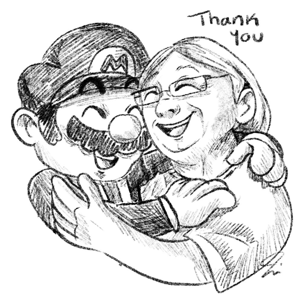 Thank you, <a href="/CharlesMartinet/">Charles Martinet</a> , for being you