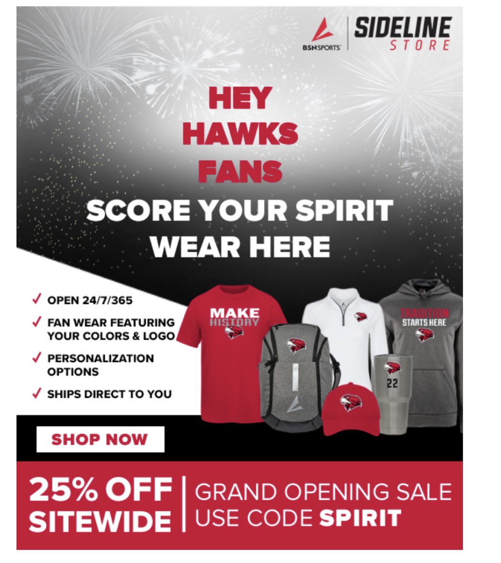 MyrtleCenter's tweet image. Check out our Team Store! Order your Hawk Apparel anytime! Click the link and select any style you like and choose different logos if you desire! #988 #WE&amp;gt;ME

sideline.bsnsports.com/schools/missis…