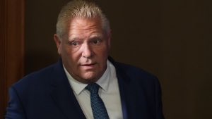 This photo of #DougFord by Chris Young of The Canadian Press is fantastic. It’s also a very good reminder to keep the pressure on, Ontario. #ResignDougFord #GreenbeltScandal #DougFordIsACriminal