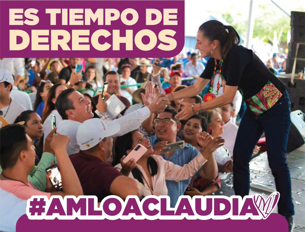 FranDleon88's tweet photo. #AMLOaClaudia La mejor https://t.co/LJL7RT1wwL