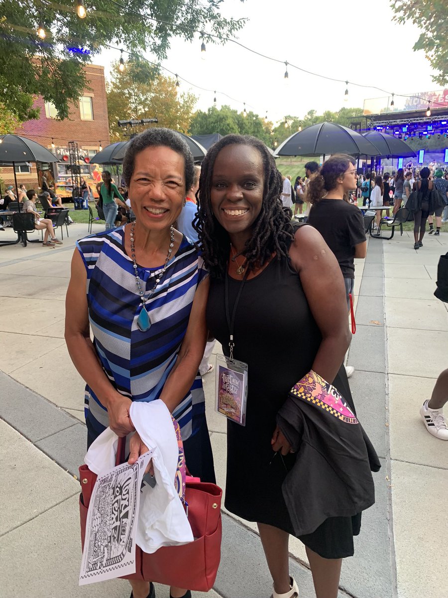 SShonekan's tweet photo. So good to see @President_Pines and VP Dodge at the #NextNowfest tonight! Our exceptional team @TheClariceUMD have produced another outstanding program for our students and community @UofMaryland - Come through tomorrow night!! https://t.co/qDZ9iyFazK