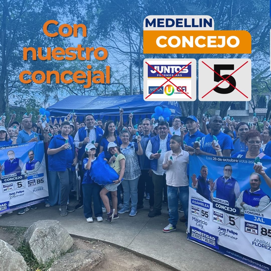 MontoyaAnibalF1's tweet photo. 📸🌳 Encuentro Especial 🌳📸

La Comuna 5 se reunió en un día especial, compartiendo momentos y disfrutando de emblemáticas empanadas azules.

@FelipeBetancurC, n° 5, para el Consejo.
@CalyMauricio, n° 55, para la Asamblea.
Aníbal Flórez, n° 85, para la JAL.
#Comuna5 #MIRA https://t.co/G6Mf4NACFw