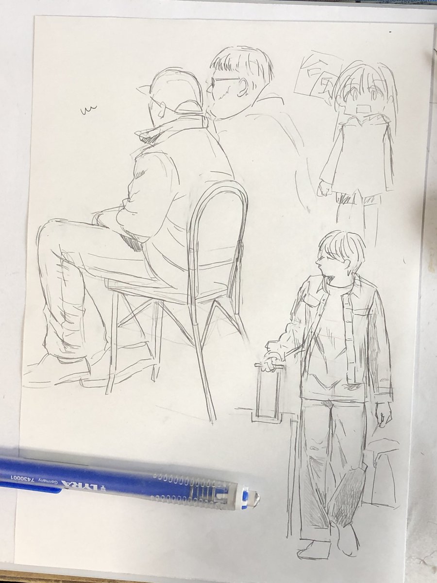 デッサンと落書き