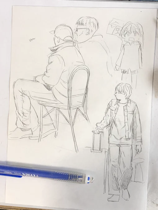 デッサンと落書き
