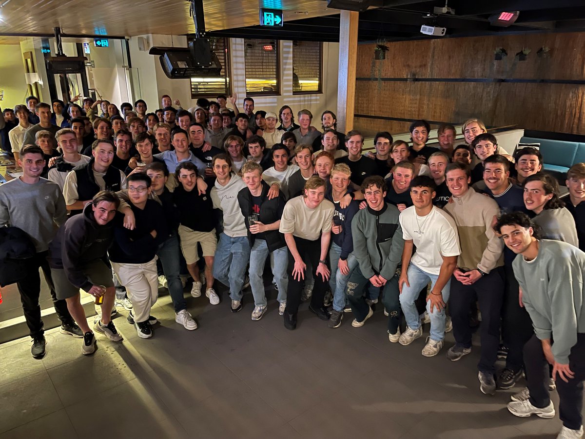 OBGS1908's tweet photo. ONE YEAR ON AND GOING STRONG!
Over 100 Class of 2022 Tonners came along to their first offical OBGS event and it was great to hear how their first year out of school is going. Trials and tribulations - the OBGS is here for you boys! #tonners #obgs #bgs #reunion #network #alumni https://t.co/bbgZmH6pX1