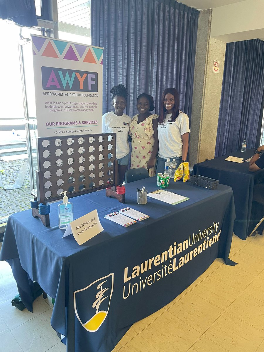 afrowyf's tweet photo. We attended the orientation event for International students at @laurentianU. It was a great opportunity to connect and share our work with newcomers.

Thanks to the orientation team @laurentianu for inviting us.

#orientation #internationalstudents #newcomers #settlement https://t.co/P2Fo3qZPFX