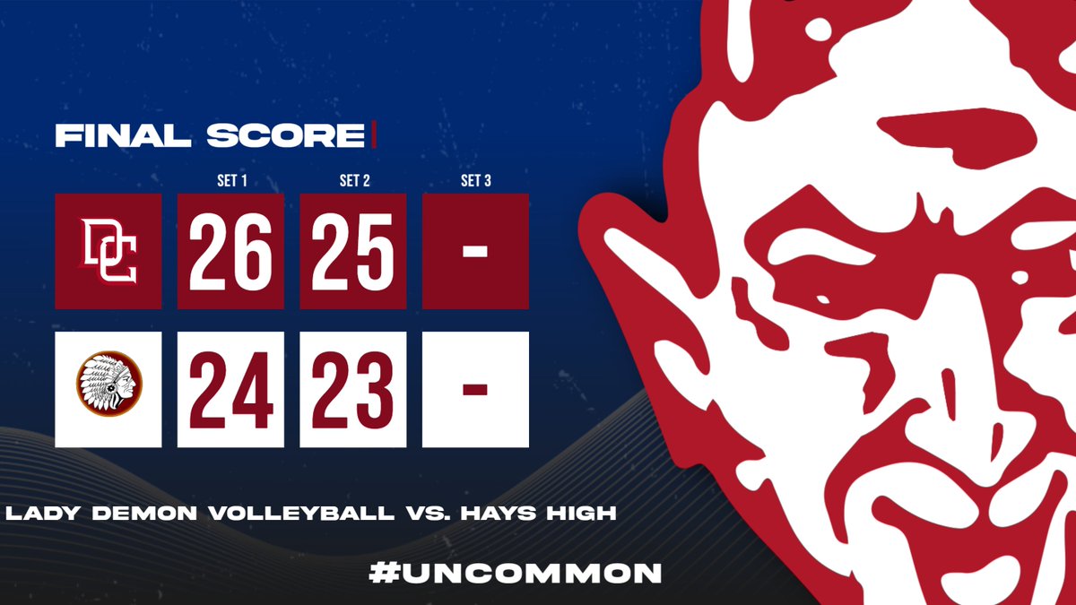 RedDemonSports's tweet image. Lady Demons pick up a win vs. conference foe Hays. #uncommon