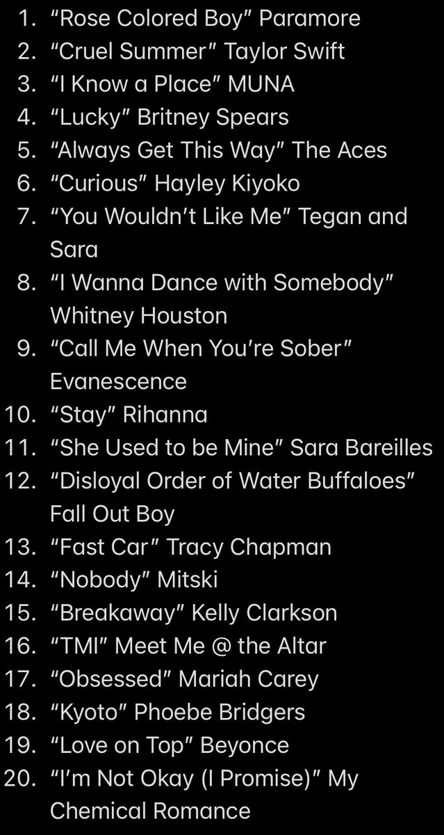 nicolekdan's tweet photo. #20tracks https://t.co/JadQOSGq3R https://t.co/SwWmec9Spi