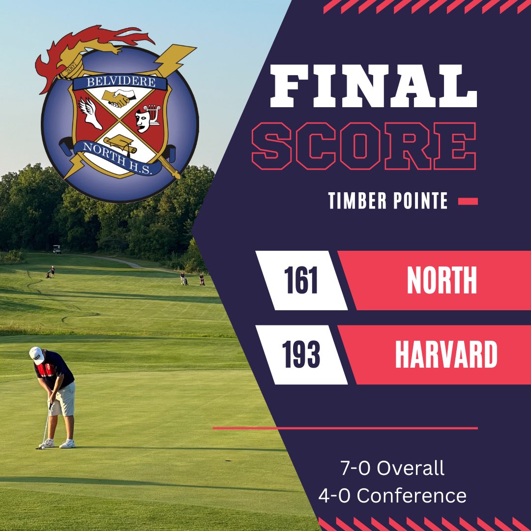 Belvidere North Golf tweet media