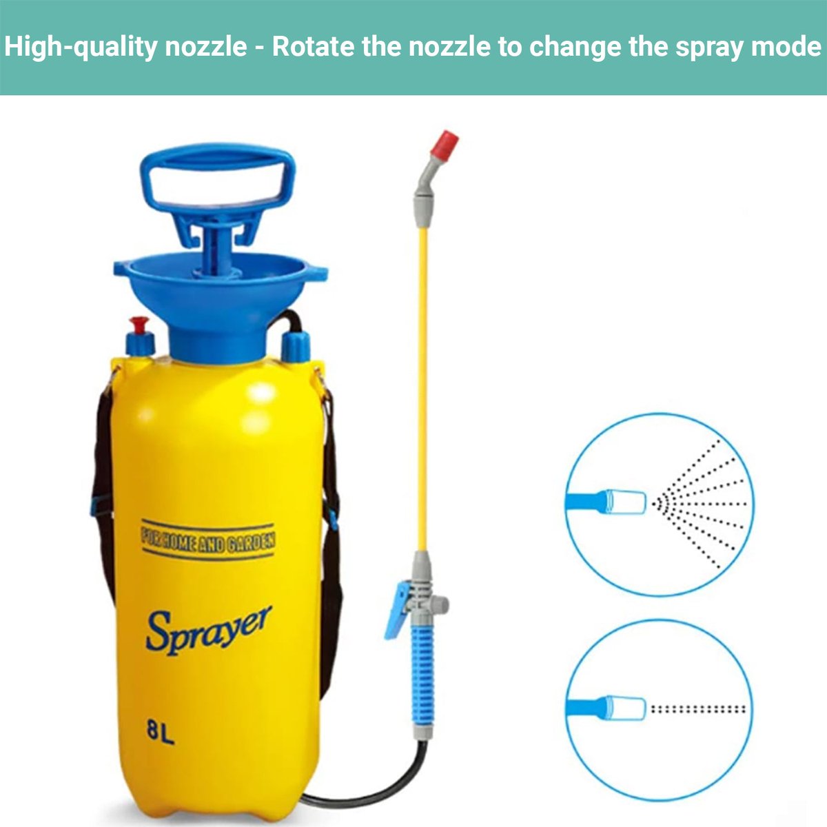 SimplyHomeware's tweet photo. "Equipped with a relief pressure valve, can be in the case of too much air will automatically vent pressure relief, and can avoid the risk of pot burst.
https://t.co/CSCi4V4Qwm
#HighPressureSprayer #GardenWaterPump #GardenSprayer #WaterSprayer #WaterChemicalPump" https://t.co/bvAZoaMasR