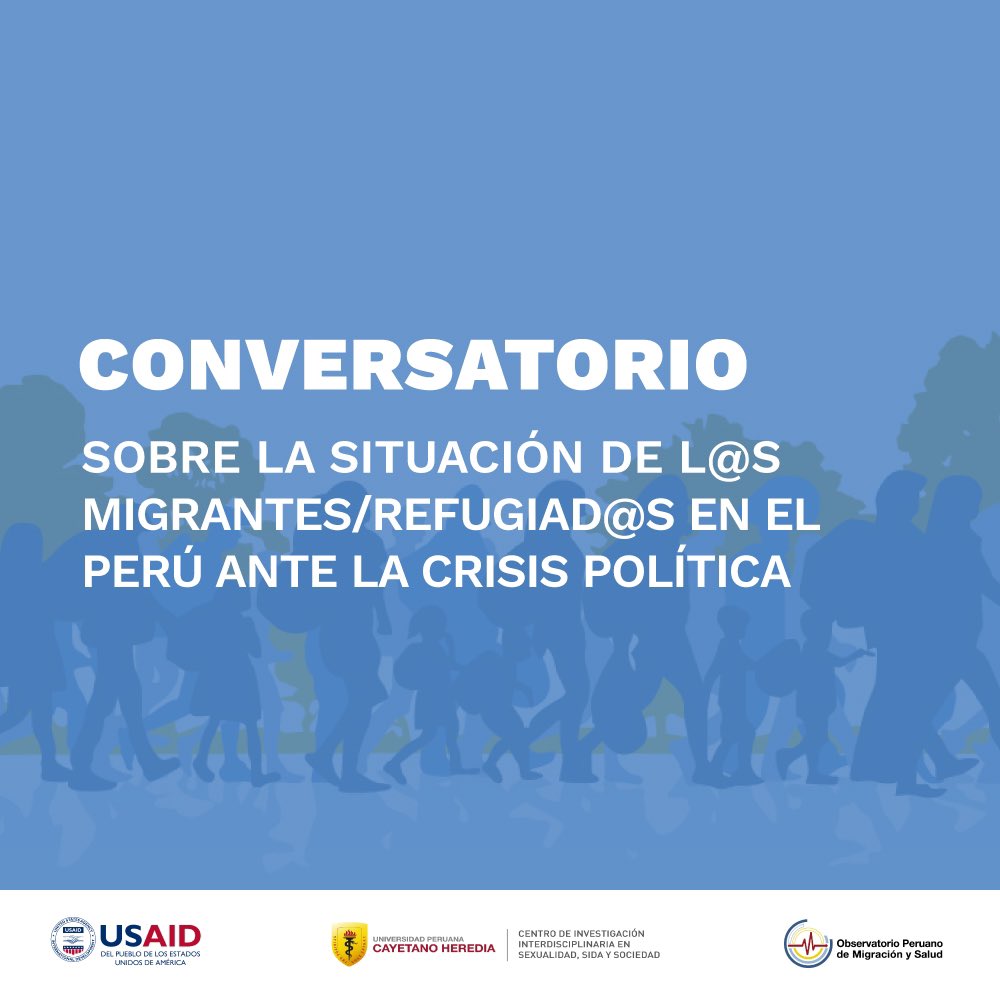 Opems_Upch's tweet photo. el conversatorio contó con la presencia de representantes de @OIM_Peru , @ACNURPeru , @veneactivaorg y @Defensoria_Peru. https://t.co/eLUHNs9tQT