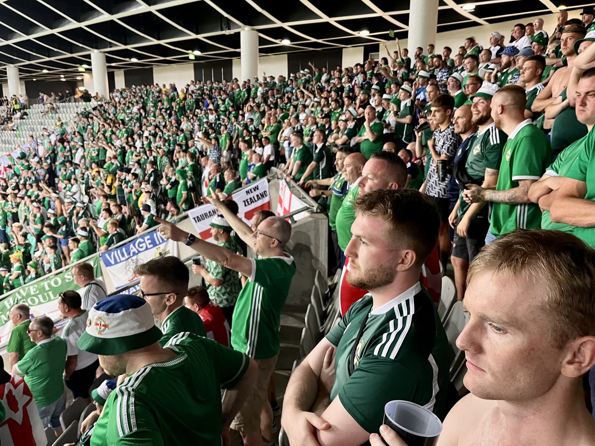 PaulVance63's tweet photo. Probably the most naive performance I’ve ever seen from a NI team… ( and tbf they’ve played some decent stuff too…. #GAWA #NIR #Euros #EuroQualifying #SLNNIR #UEFA https://t.co/y9OpDLb4d0