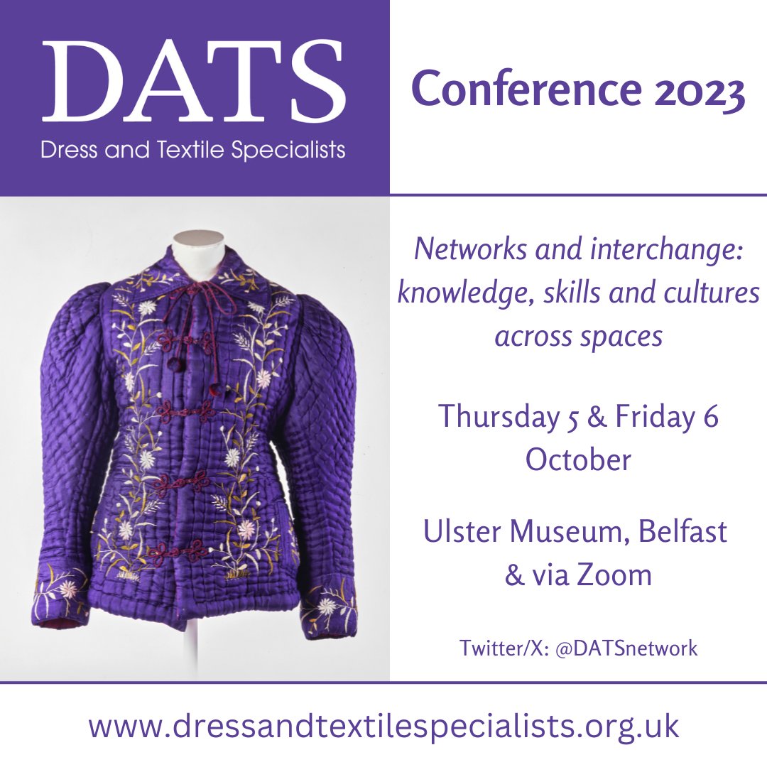 DATSnetwork's tweet photo. Join us at the Ulster Museum in Belfast!
https://t.co/JtPhcvSYVR https://t.co/B0j9aaINJX