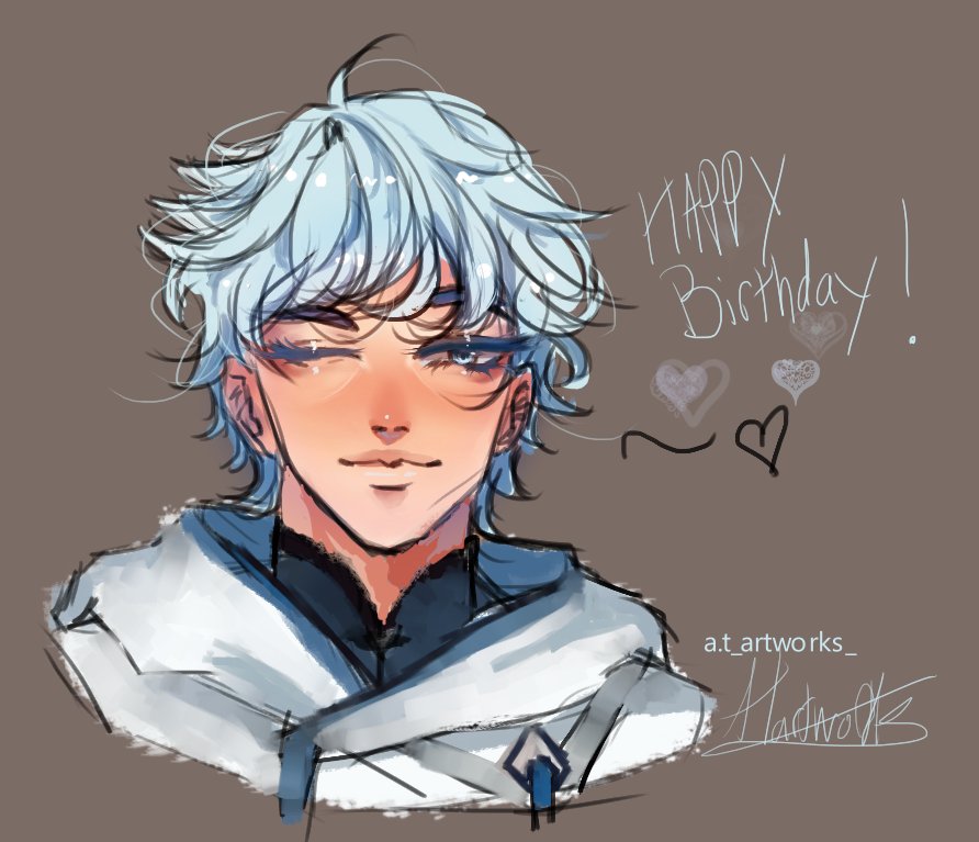 Happy birthday Chongyun~!! 
#Chongyun #birthday #krita #GenshinImpact    #drawing