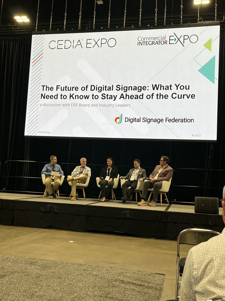 alyssa_borelli's tweet photo. Advice for deploying #DigitalSignage
1. surround yourself with the right vendor partners
2. Do it yourself & learn from mistakes
3. Capitalize on service opportunities
#CIX23 #resimercial #avtweeps https://t.co/fXA1BBFqI3