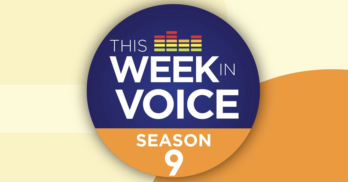 This Week In Voice, the conversational AI news discussion roundtable, is proud to return for its ninth season. 

Hosted by Bradley Metrock (CEO, Project Voice; General Partner, Project Voice Capital Partners), the show talks through the news of the week related to natural