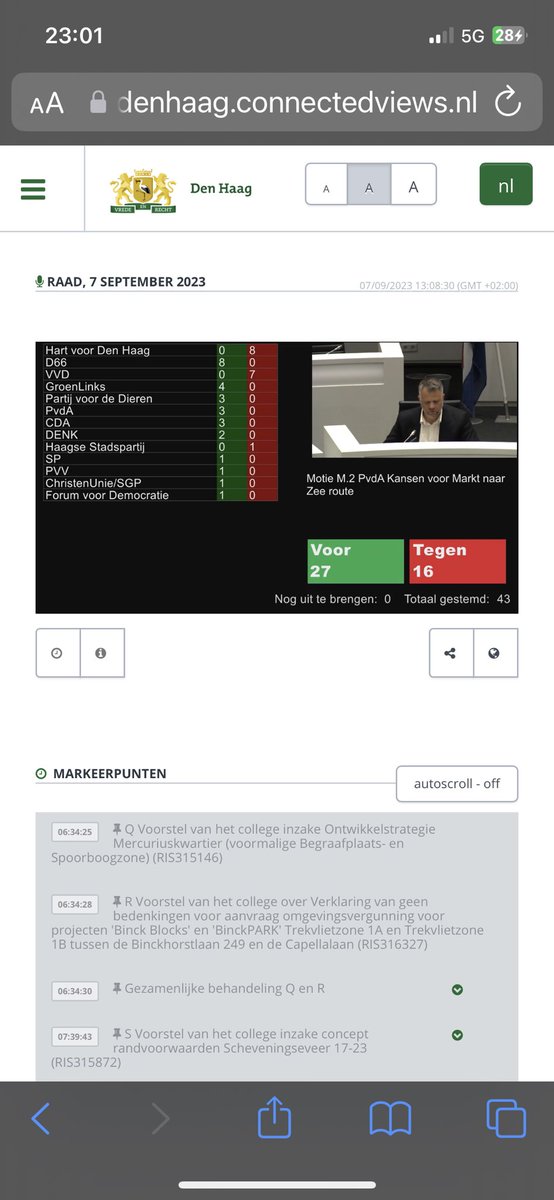 espg's tweet photo. Hoera! Motie Markt Zee Route aangenomen in raad

#verbondenstad #gezondestad #groenestad #wandelendestad #marktzeeroute

@PvdADenHaag @D66DenHaag @kapteijns @Gemeenteraad070 https://t.co/sCxRMeUzdn